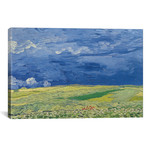 Wheatfields under Thunderclouds // Vincent van Gogh // 1890 (26"W x 18"H x 0.75"D)