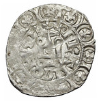 Crusader Silver Coin // Philip IV of Valois, 1328-1350 AD