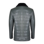 Turk Leather Jacket // Green (XS)