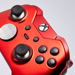 Xbox Elite Custom Controller // Chrome Red Edition