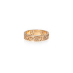 Gucci Icons 18k Rose Gold Ring // Ring Size: 6.25