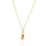Gucci 18k Yellow Gold Charm Necklace