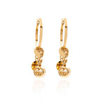 Gucci Boule 18k Yellow Gold Drop Earrings I