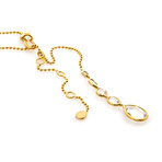 Gucci Rocca 18k Yellow Gold Quartz Lariat Necklace