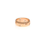 Gucci Icon 18k Rose Gold Band Ring // Ring Size: 6.75