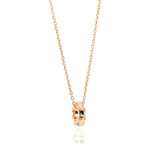 Gucci Bamboo 18k Rose Gold Pendant Necklace