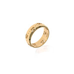Gucci Icon 18k Yellow Gold Band Ring // Ring Size: 6