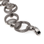 Gucci Horsebit Sterling Silver Chain Bracelet