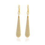 Gucci Diamantissima 18k Yellow Gold Drop Earrings I
