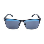 Police Men's Sunglasses // SPL353 // Rubber Light Blue