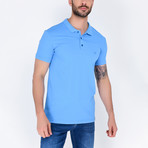Polo Shirt // Blue (L)