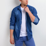 Denim Shirt II // Blue (XL)