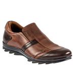 Percy Slip On Shoe // Brown (Euro: 44)