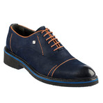 Aurelio Shoes // Navy Blue + Brown (Euro: 45)