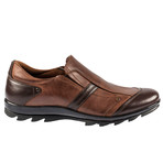 Percy Slip On Shoe // Brown (Euro: 45)