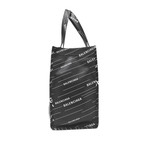 Balenciaga // Calfskin Leather Market Shopper Tote Handbag V1 // Black