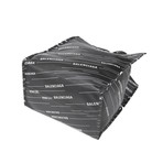 Balenciaga // Calfskin Leather Market Shopper Tote Handbag V1 // Black