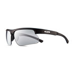 Cusp S Polarized Sunglasses // Matte Black + Gray // Stealth Lens