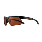 Cusp S Polarized Sunglasses // Matte Black // Open Road Lens