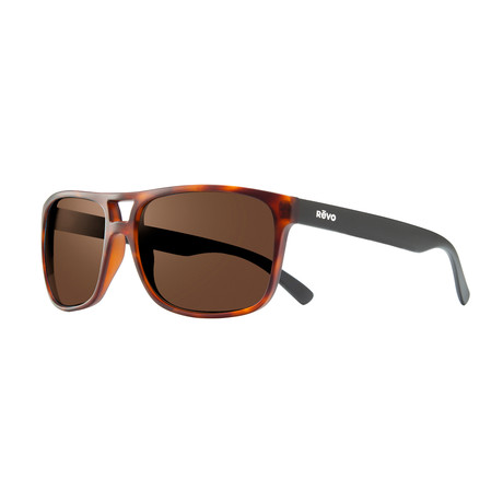 Men's Holsby Polarized Sunglasses // Matte Dark Tortoise + Terra Lens