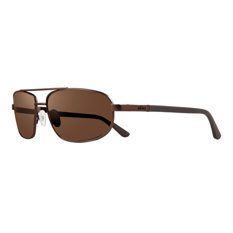 Unisex Nash Polarized Sunglasses // Brown + Terra Lens