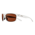 Unisex Harness Polarized Sunglasses // Crystal + Open Road