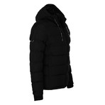 Grayson Hooded Winter Coat // Black (2XL)