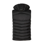 Hooded Vest // Black (3XL)