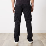 Slim Fit Cargo Pant // Black (38WX32L)