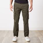Slim Fit Cargo Pant // Olive (38WX32L)