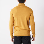 Classic Turtle Neck Sweater // Mustard (L)