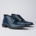 Foxx Dress Shoes // Navy Blue (US: 9.5)