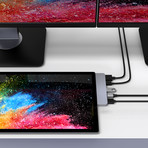 HyperDrive 5-in-2 // Microsoft Surface Pro 4/5/6 (Black)