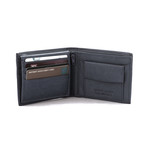 Leather RFID Wallet // Blue Cobalt