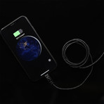 LOKI Charging Cable // Absolute Black (Apple Lightning // 3.3 ft)