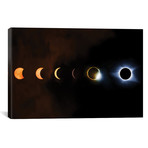 Phases Of A Total Eclipse // Jonathan Ross Photography (18"W x 26"H x 0.75"D)
