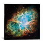 Extreme Detail, Crab Nebula, Messier 1 // NASA (18"W x 18"H x 0.75"D)