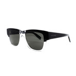 Unisex SL-142 Sunglasses // Black Crystal