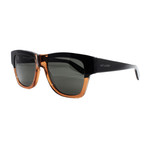 Yves Saint Laurent // Men's 142 Sunglasses // Black + Brown