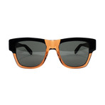 Yves Saint Laurent // Men's 142 Sunglasses // Black + Brown