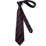 Emily Silk Dress Tie // Black