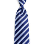 Enna Silk Dress Tie // Blue