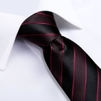 Emily Silk Dress Tie // Black