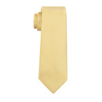 Bologna Silk Dress Tie // Gold