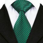Ascoli Piceno Silk Dress Tie // Green
