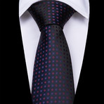 Cremona Silk Dress Tie // Black