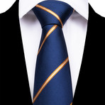 Florence Silk Dress Tie // Navy Blue