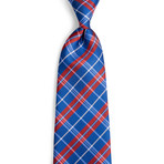 Chieti Silk Dress Tie // Blue + Red