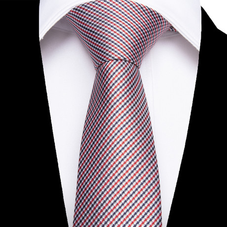 Cuneo Silk Dress Tie // Red