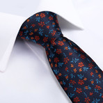 Valentina Silk Dress Tie // Navy Blue